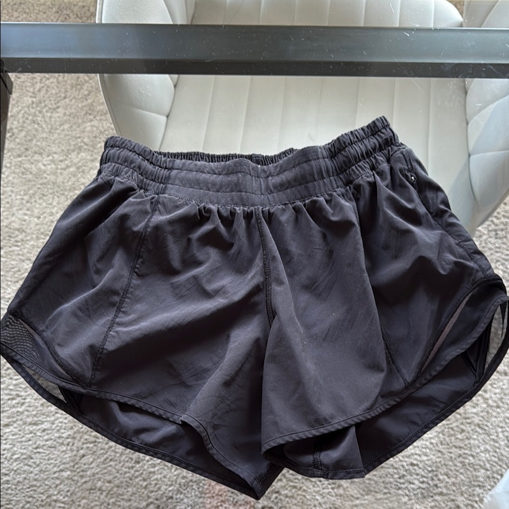 Women's Black Athletic Shorts